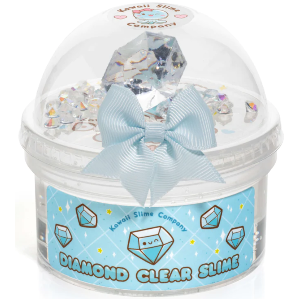 KAWAII SLIME COMPANY DIAMOND CLEAR PUTTY SLIME