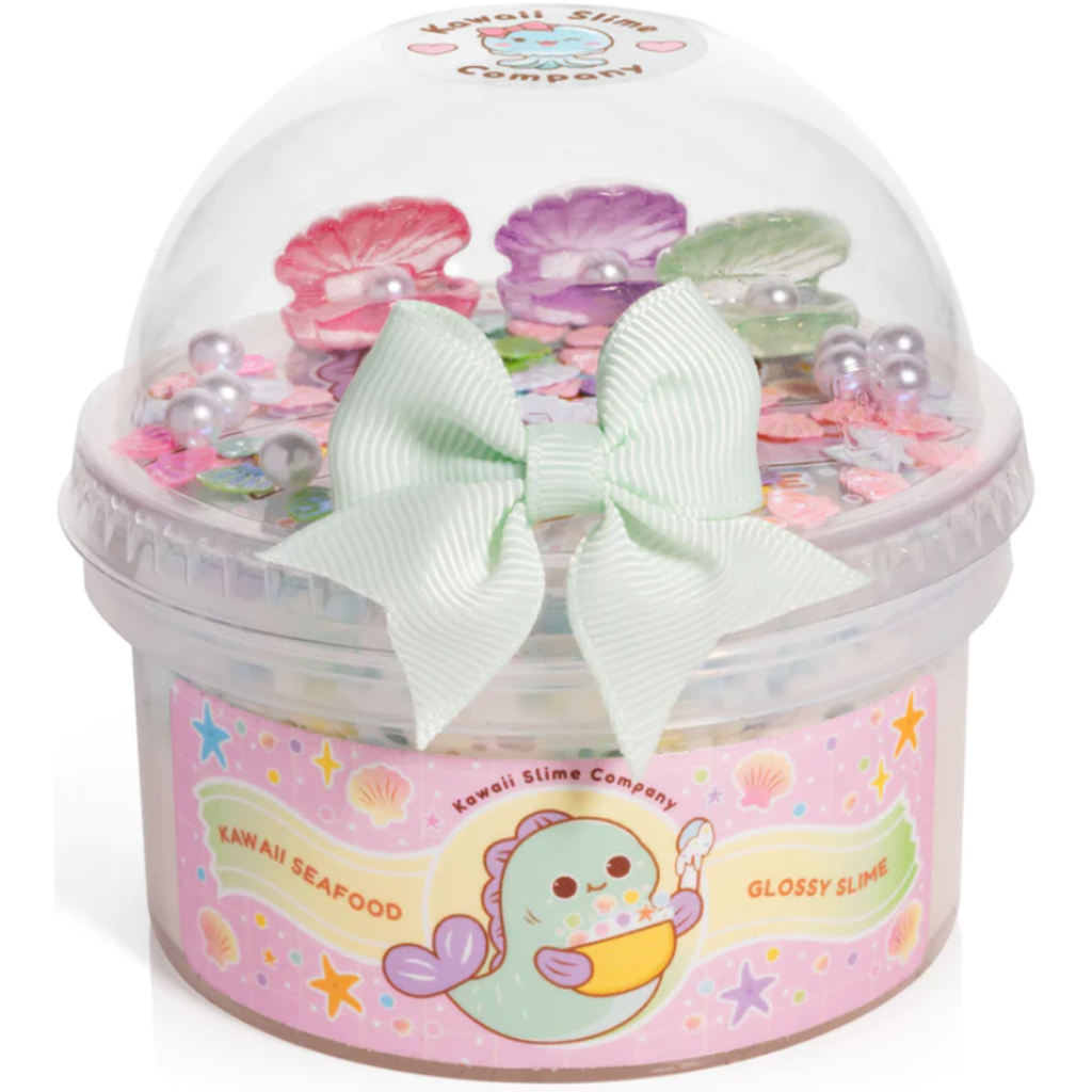 KAWAII SEAFOOD SEMI-FLOAM SLIME - THE TOY STORE