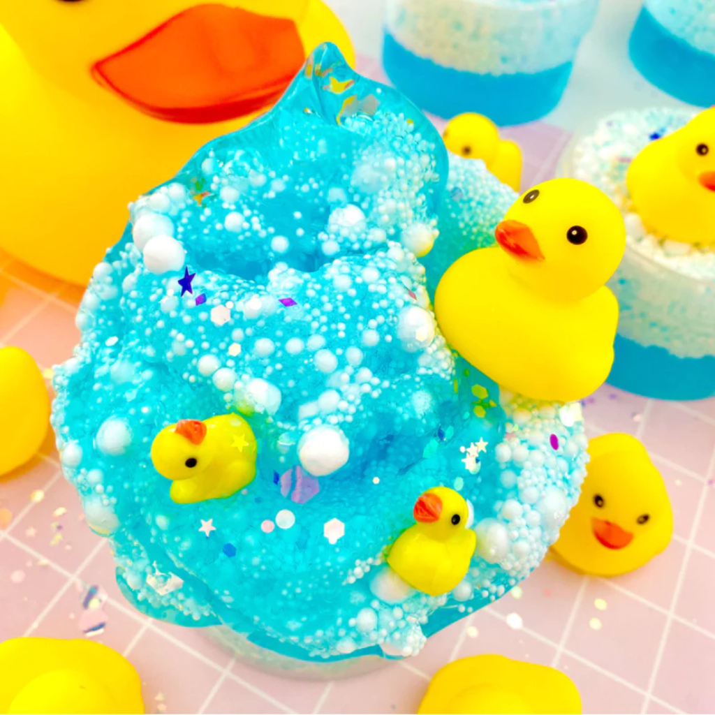 Squeaky Clean Bubble Bath Floam Slime – Posey & Jett's