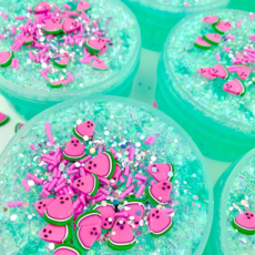 KAWAII SLIME COMPANY WATERMELON SUGAR FISHBOWL BINGSU SLIME