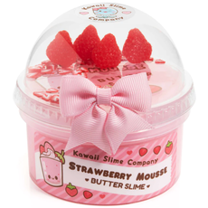 KAWAII SLIME COMPANY STRAWBERRY MOUSSE FLUFFY BUTTER SLIME