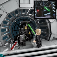 LEGO EMPEROR'S THRONE ROOM DIORAMA