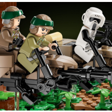 LEGO ENDOR SPEEDER CHASE DIORAMA