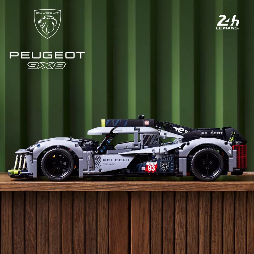 LEGO PUEGEOT 9X8 24H LE MANS HYBRID HYPERCAR