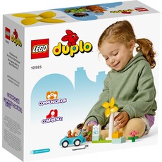 LEGO WIND TURBINE AND ELECTRIC CAR**