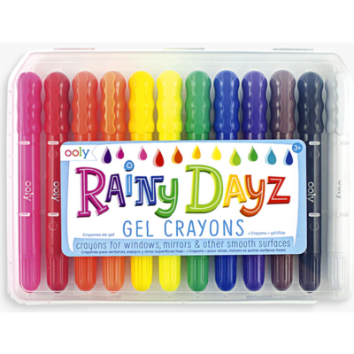 OOLY RAINY DAYZ GEL CRAYONS