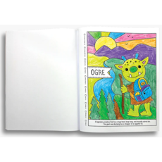 OOLY COLOR BY NUMBERS MYTHICAL FRIENDS**