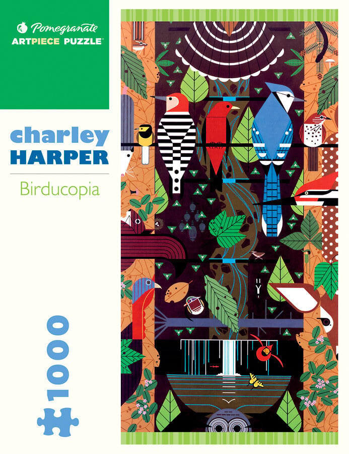 CHARLEY HARPER BIRDUCOPIA 1000 PC PUZZLE