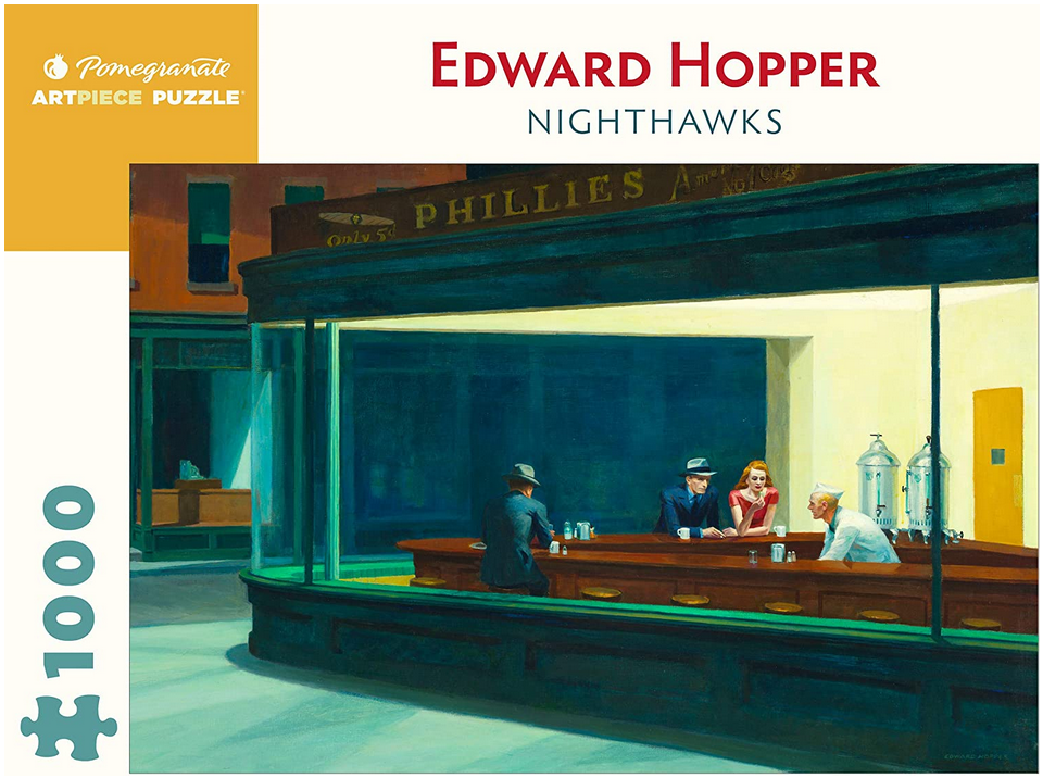 EDWARD HOPPER NIGHTHAWKS 1000 PC PUZZLE