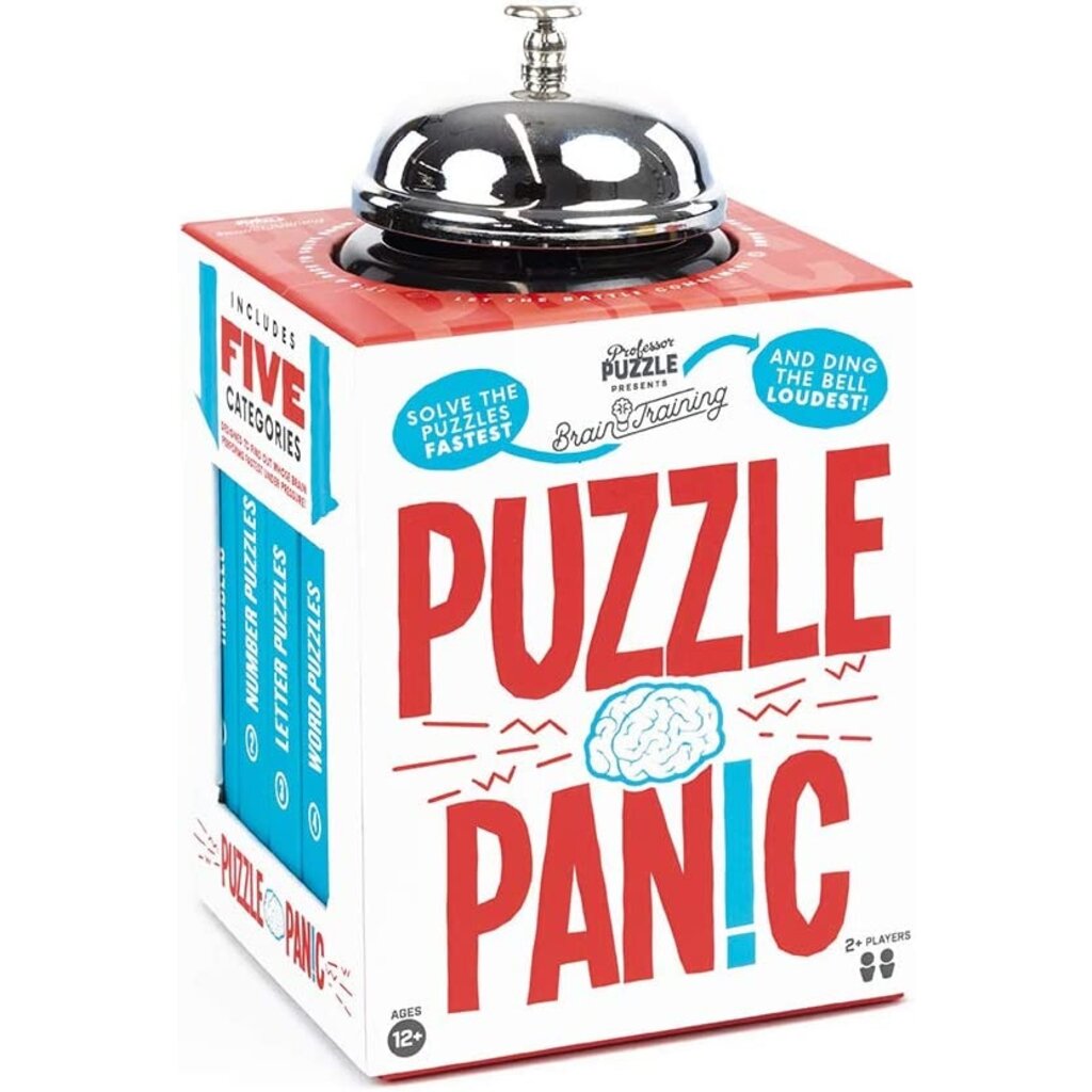 PROFESSOR PUZZLE PUZZLE PANIC*