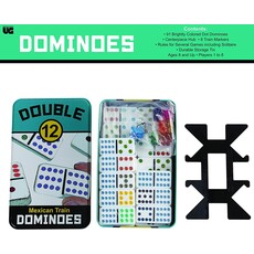 UNIVERSITY GAMES DOUBLE 12 DOMINOES