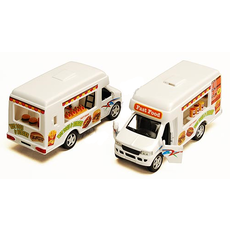 KINSMART FAST FOOD TRUCK DIECAST