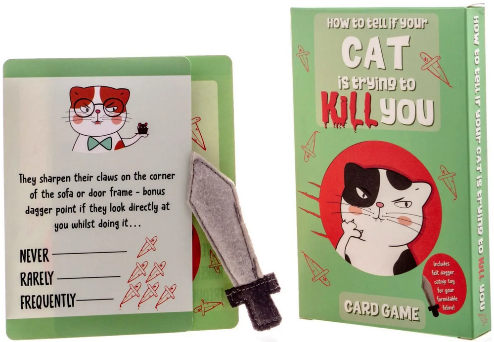 HOW TO TELL IF YOUR CAT IS TRYING TO KILL YOU GAME