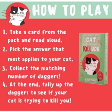 BOXER GIFTS HOW TO TELL IF YOUR CAT IS TRYING TO KILL YOU GAME