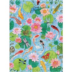 GALISON BY THE KOI POND 1000 PC PUZZLE