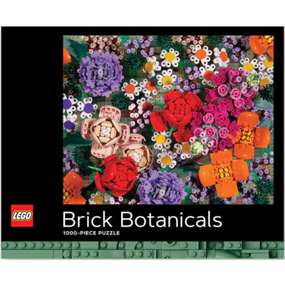 CHRONICLE PUBLISHING LEGO BRICK BOTANICALS 1000 PC PUZZLE
