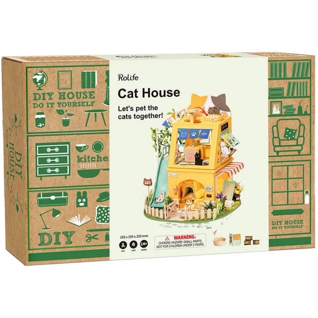 ROBOTIME CAT HOUSE