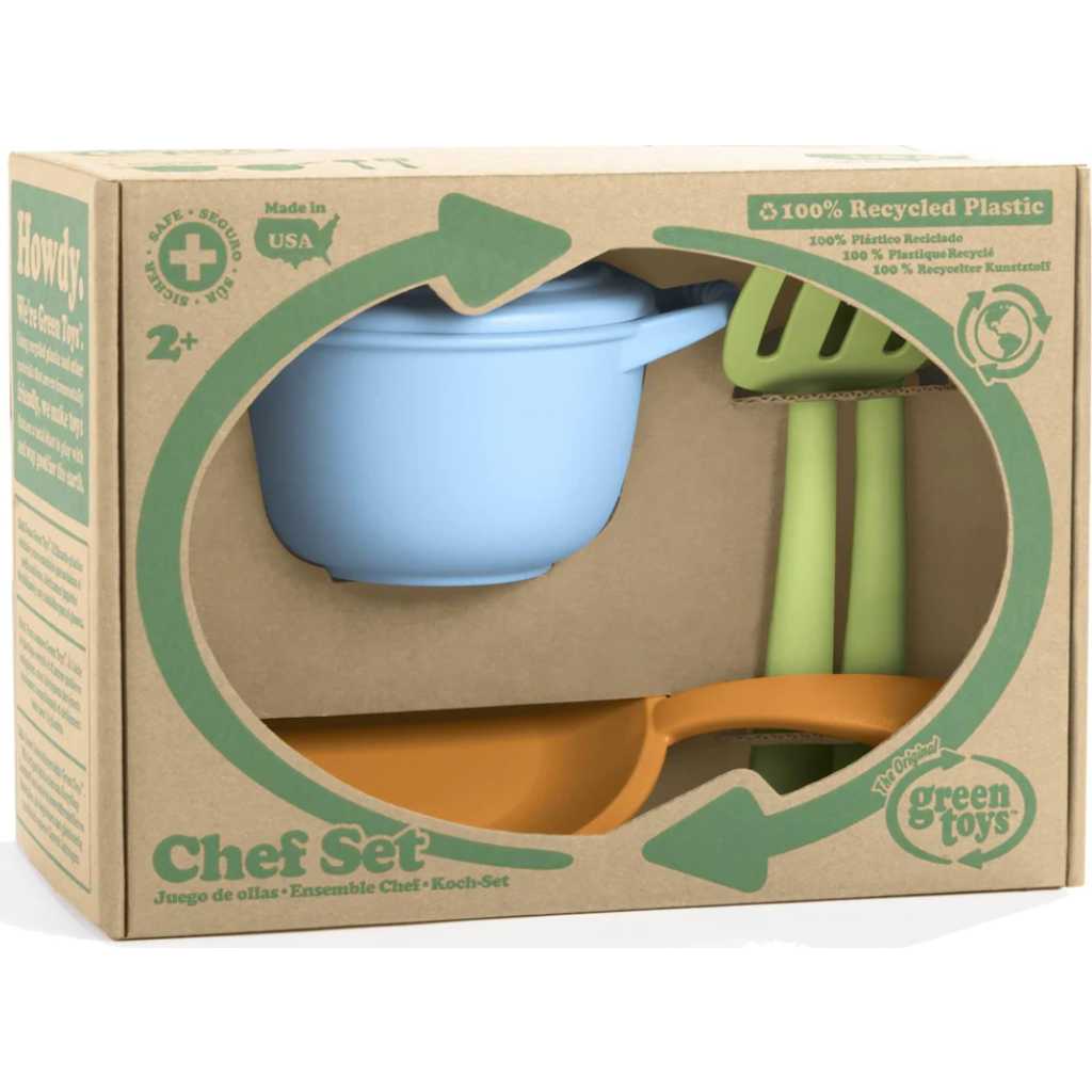 GREEN TOYS RECYCLED CHEF SET