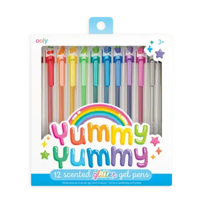 OOLY YUMMY YUMMY SCENTED GLITTER GEL PENS