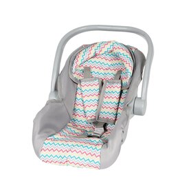 ADORA ZIG ZAG RAINBOW DOLL CAR SEAT CARRIER*