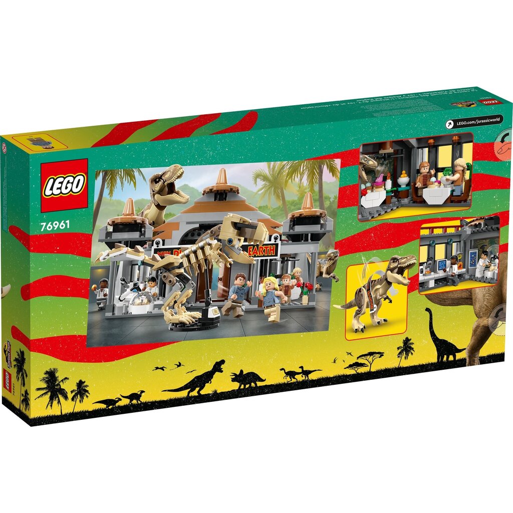 LEGO VISITOR CENTER T. REX & RAPTOR ATTACK*