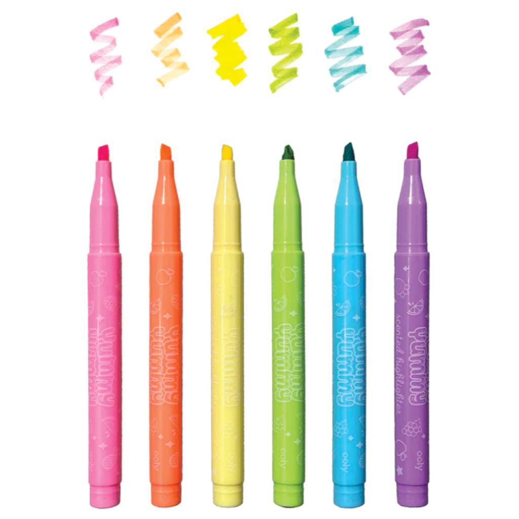 Ooly Yummy Yummy Scented Highlighters - Set of 6