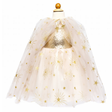 CREATIVE EDUCATION GLAM PARTY GOLD CAPE SIZE 4/6