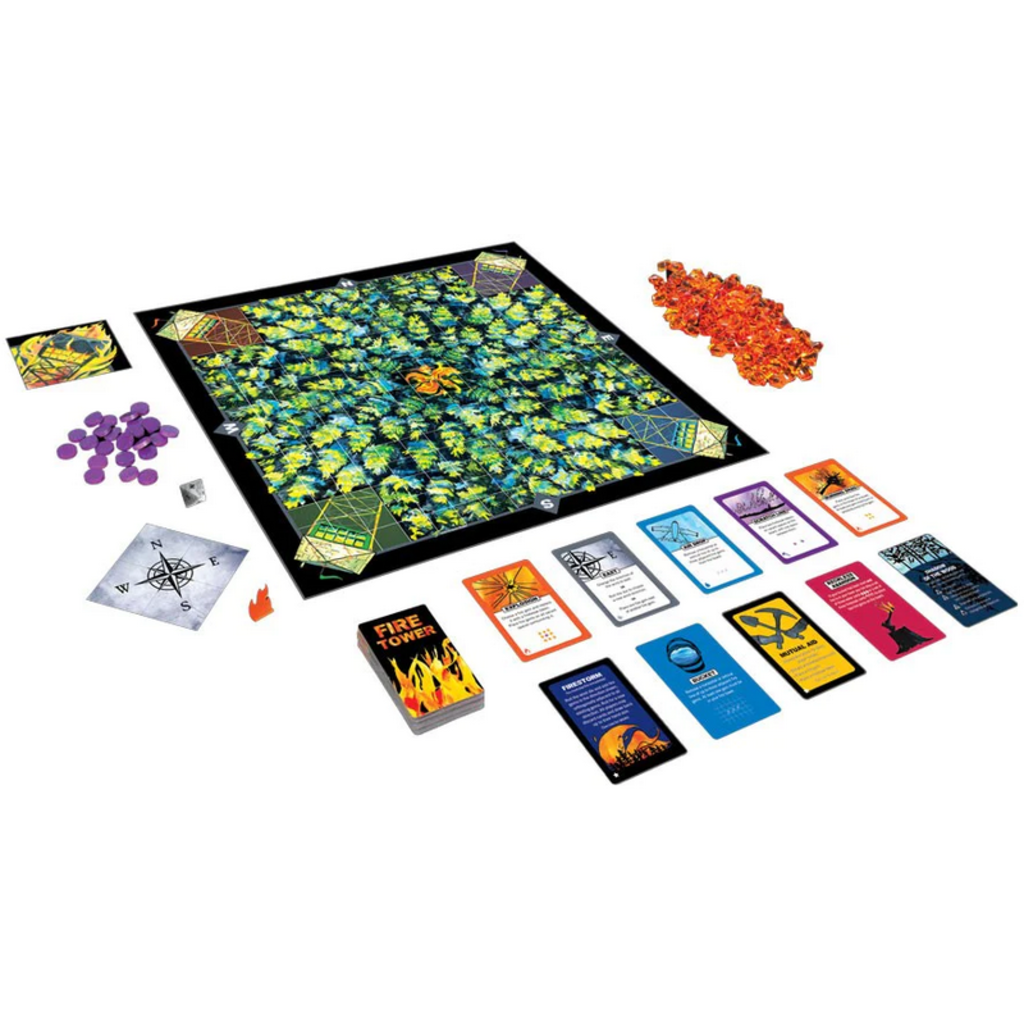 PRESSMAN / GOLIATH / JAX   GAMES FIRE TOWER BOARD GAME