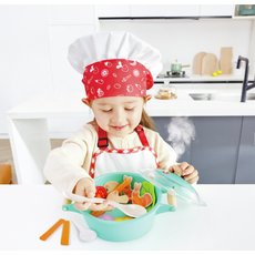 HAPE LITTLE CHEF COOKING & STEAM PLAYSET**