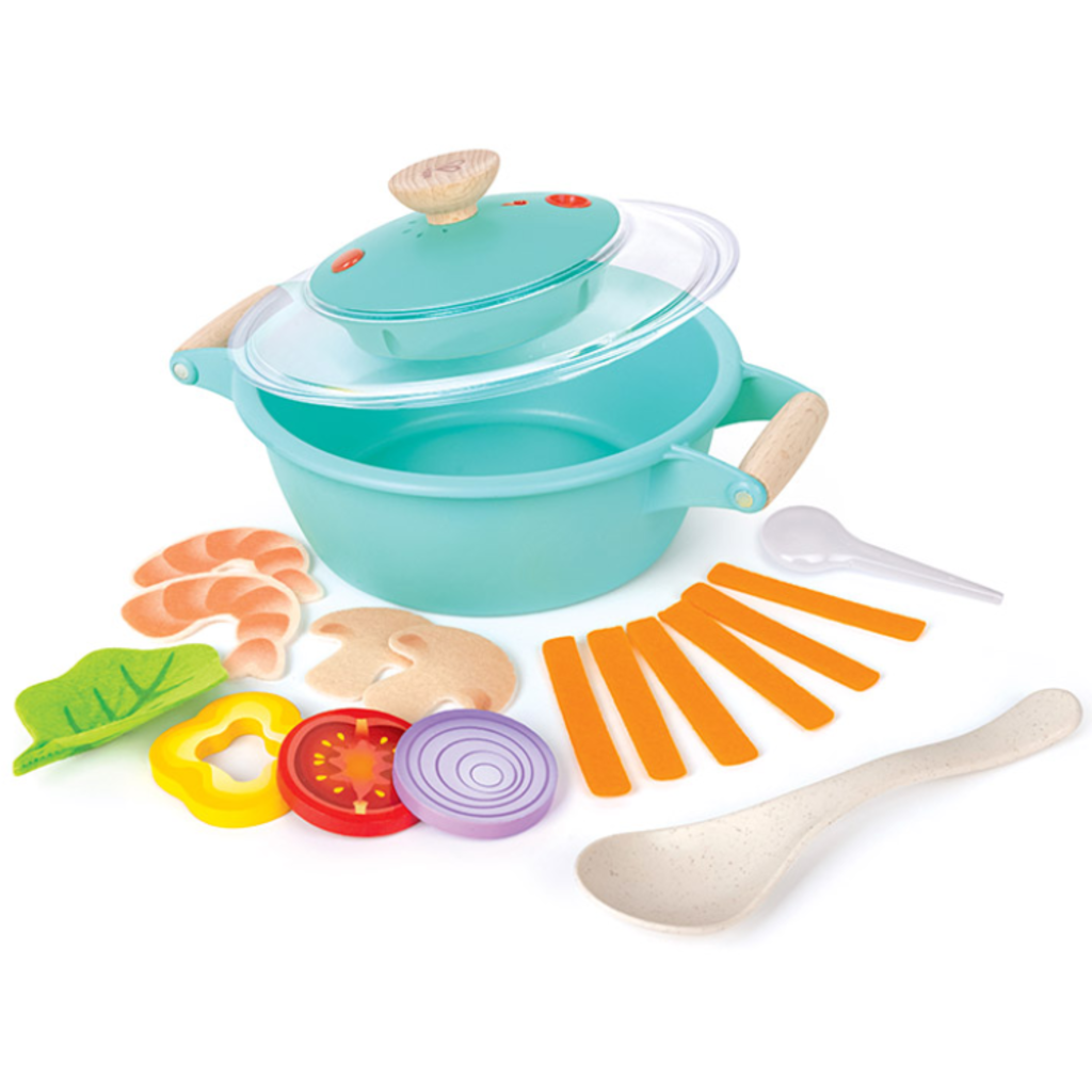 HAPE LITTLE CHEF COOKING & STEAM PLAYSET