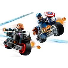 LEGO BLACK WIDOW & CAPTAIN AMERICA MOTORCYCLES