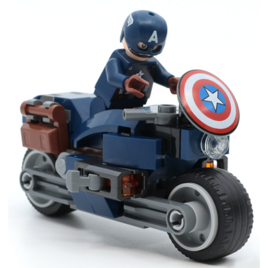 LEGO BLACK WIDOW & CAPTAIN AMERICA MOTORCYCLES