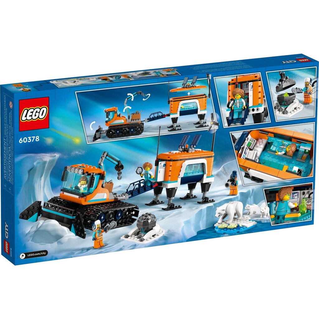 LEGO ARCTIC EXPLORER TRUCK AND MOBILE LAB