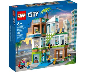 Lego City Apartment Building Fun Toy Set With Connecting Room Modules 60365  : Target