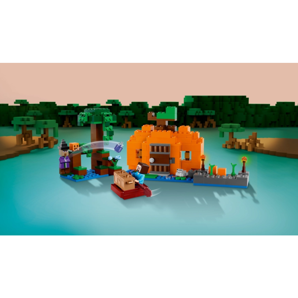 LEGO THE PUMPKIN FARM MINECRAFT