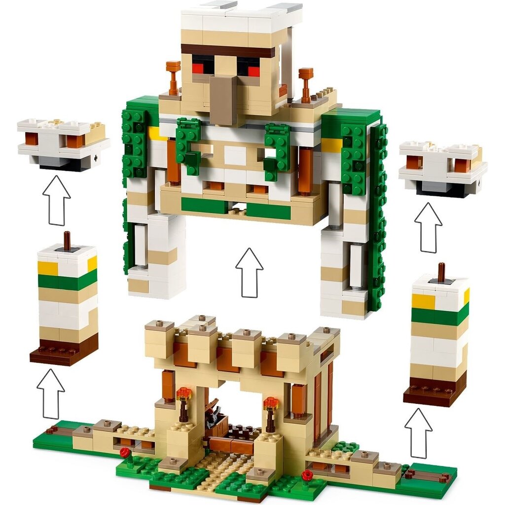 LEGO THE IRON GOLEM FORTRESS MINECRAFT
