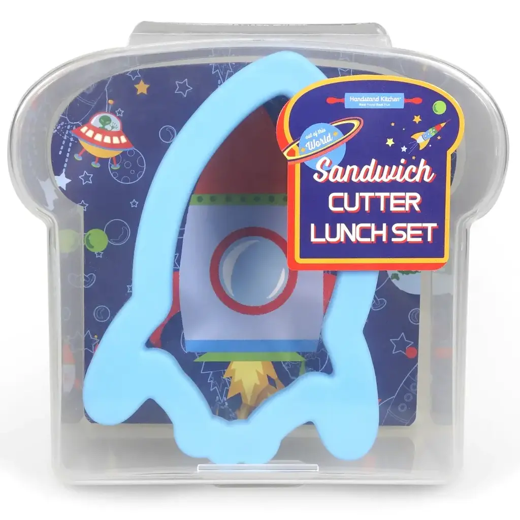 HANDSTAND KITCHEN SANDWICH CUTTER LUNCH SET