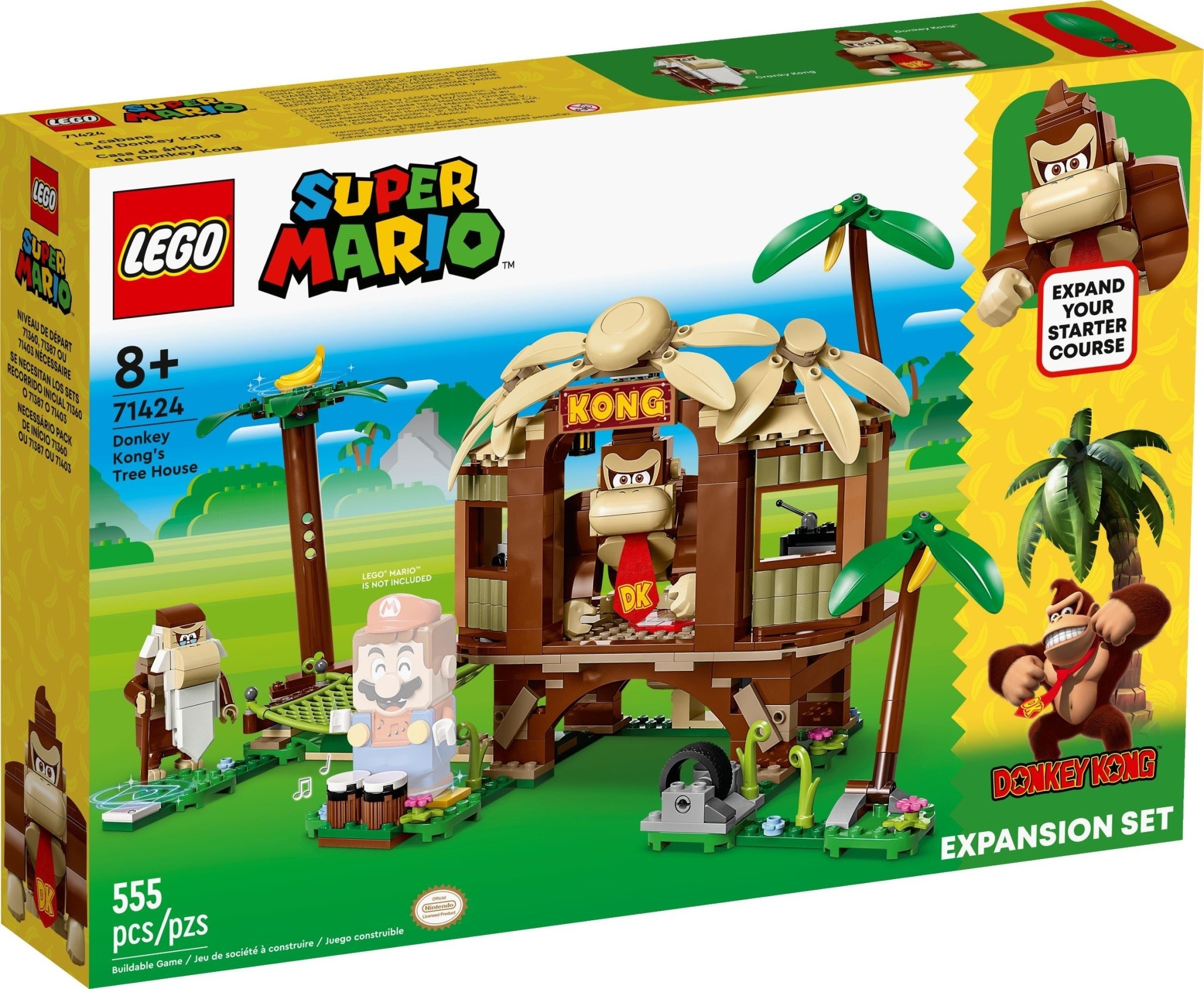 DONKEY KONG'S TREE HOUSE EXPANSION SET - THE TOY STORE