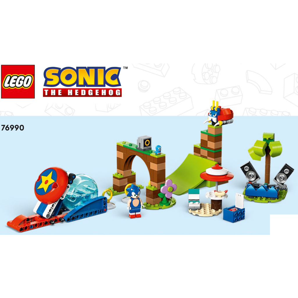 LEGO Sonic the Hedgehog Sonic's Speed Sphere Challenge 76990 Building Toy  Set, Sonic Playset with Speed Sphere Launcher and 3 Sonic Figures, Fun  Christmas Gift Idea for Young Fans Ages 6 and