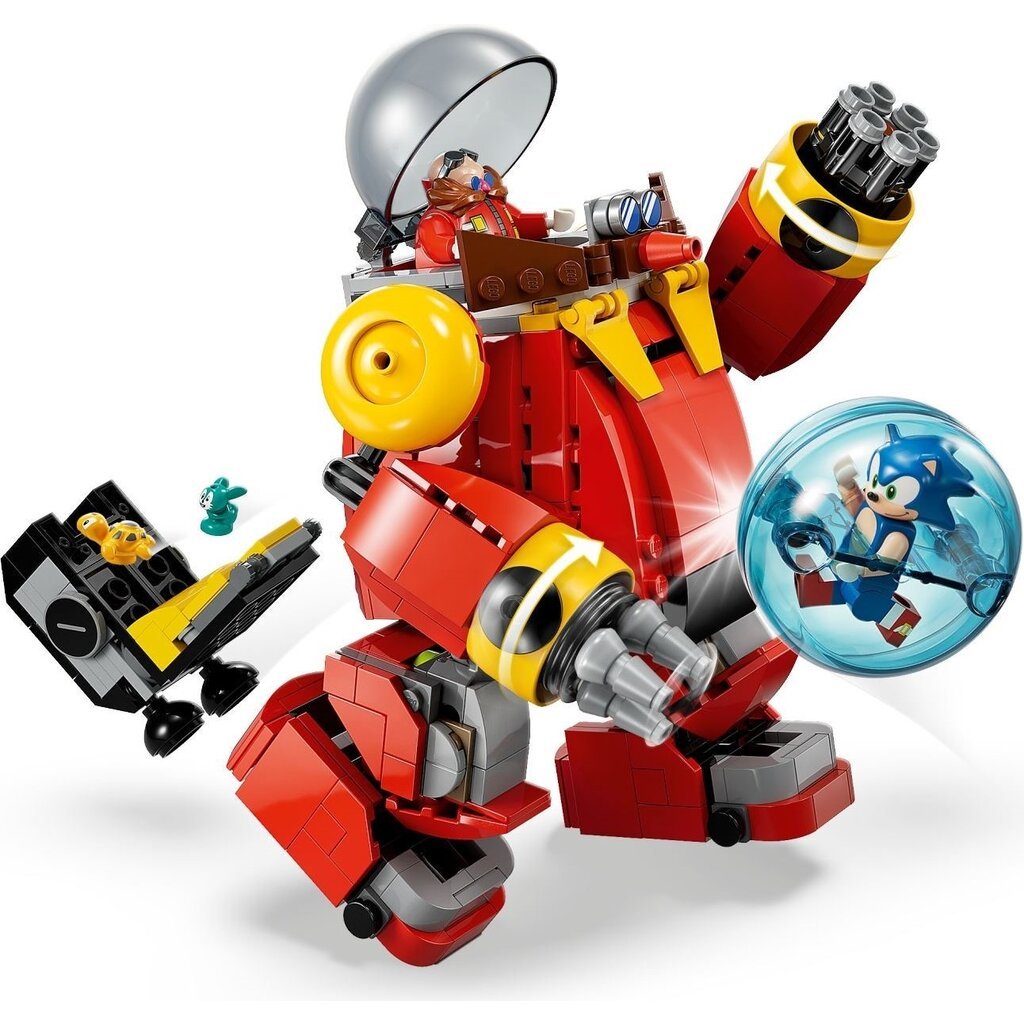 Set de construção Sonic: Sonic vs. Robot Death Egg del Dr. Eggman