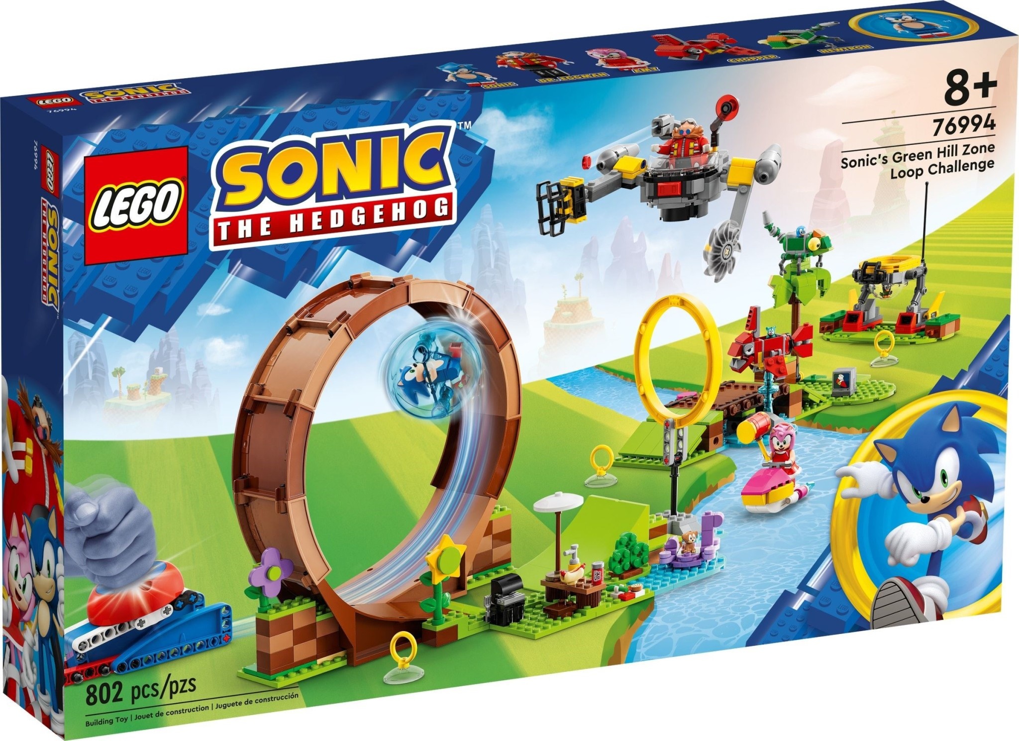 LEGO IDEAS - LEGO Sonic the Hedgehog Adventures With Sonic the Hedgehog  Starter Course Building Kit