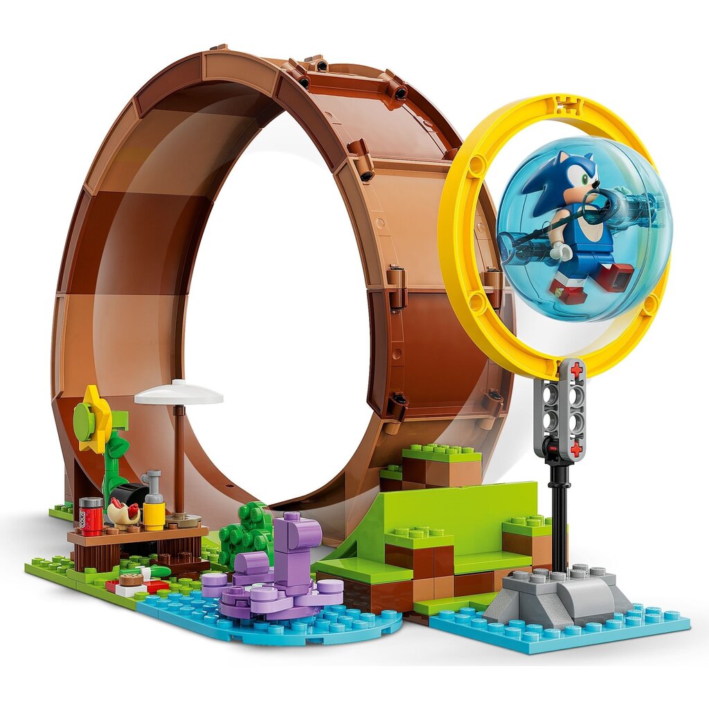 LEGO Sonic the Hedgehog Sonic's Green Hill Zone Loop Challenge 76994  Building Toy Set, Sonic Adventure Toy with 9 Sonic and Friends Characters,  Fun Gift for 8 Year Old Gamers and Young