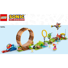 LEGO SONIC'S GREEN HILL ZONE LOOP CHALLENGE