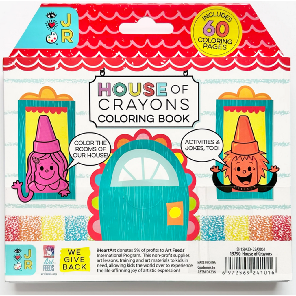 iHeartArt JR 12 Jumbo Crayons