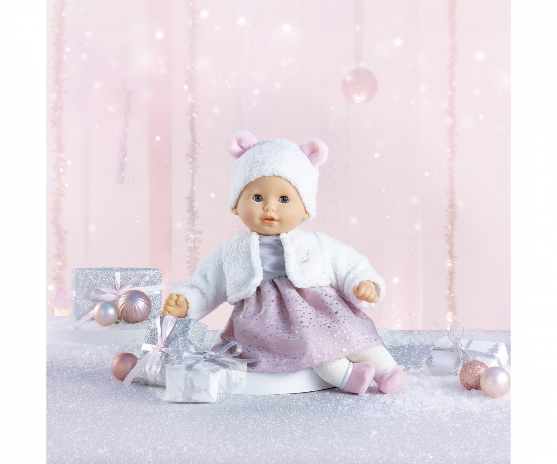  Corolle Mon Premier Poupon Bebe Bath Alyzee Baby Doll,Pink,12  inch : Toys & Games