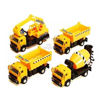 KINSMART HEAVY DUTY CONSTRUCTION TRUCK DIECAST