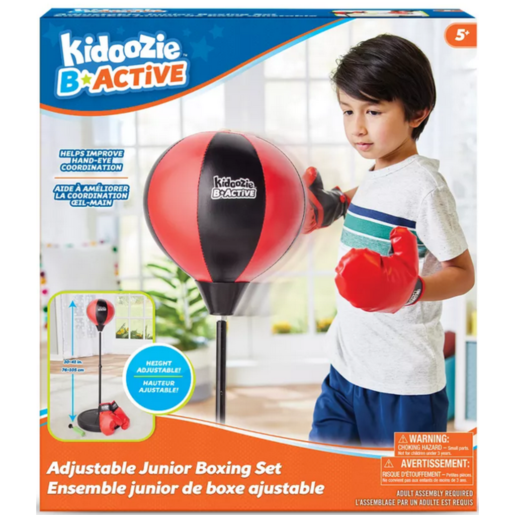 KIDOOZIE ADJUSTABLE JUNIOR BOXING SET*