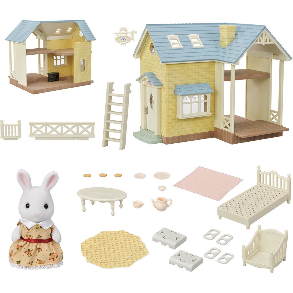 CALICO CRITTERS BLUEBELL COTTAGE GIFT SET