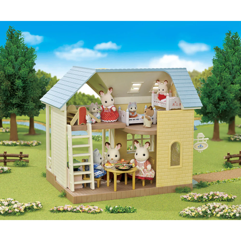 CALICO CRITTERS BLUEBELL COTTAGE GIFT SET