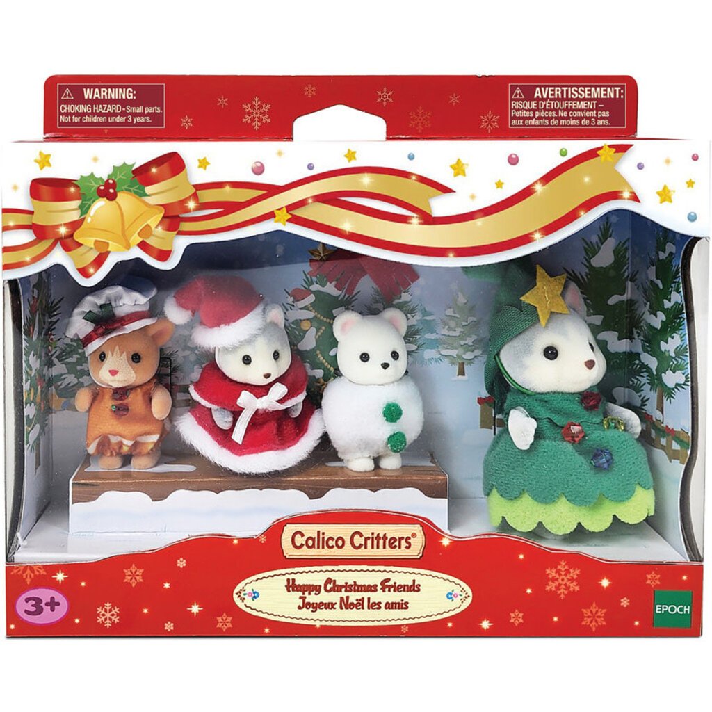 Sylvanian Families Happy Christmas Friends Set